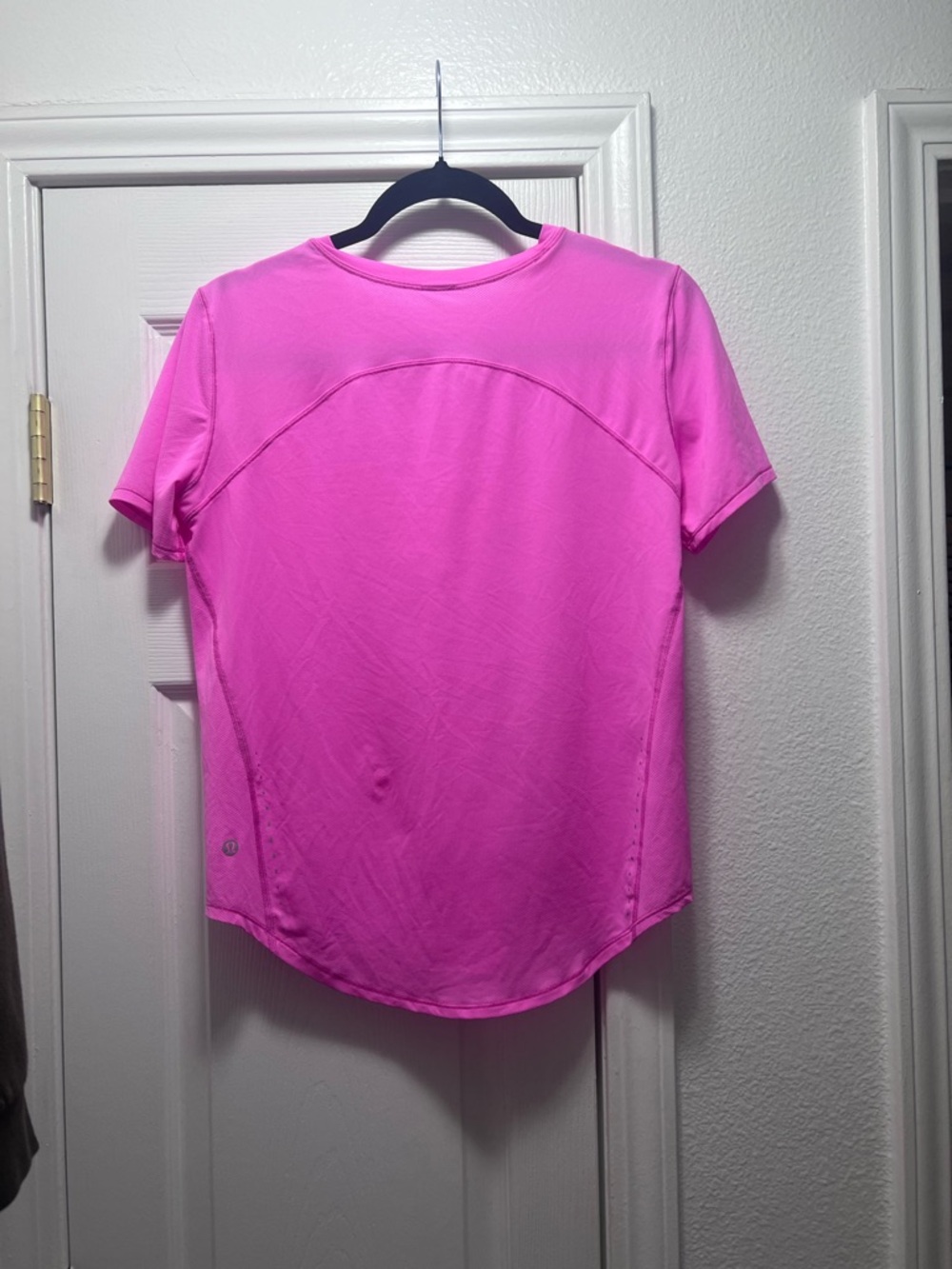 Lululemon Pink Athletic Tee - Picture 2 of 4